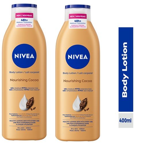 NIVEA Nourishing Cocoa Body Lotion With Cocoa Butter 400ml